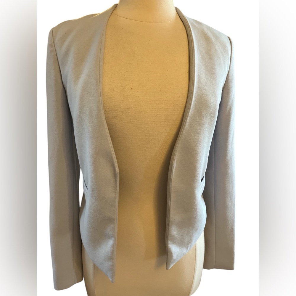 Banana Republic light Purple Open Blazer Tailored & Lined with pockets Size 2 - Picture 2 of 8